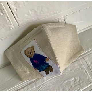 ラルフローレン(Ralph Lauren)の#️⃣113🧸鼻ワイヤー入り🐻ラルフ ポロベア(Girl)立体インナーマスク(その他)