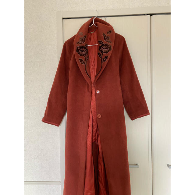 Lily Brown(リリーブラウン)のリリーブラウン　刺繍コート レディースのジャケット/アウター(ロングコート)の商品写真