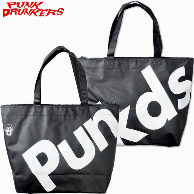 ★新品 パンクドランカーズ／Punkds.BIGトートBAG 黒 バッグサイズ