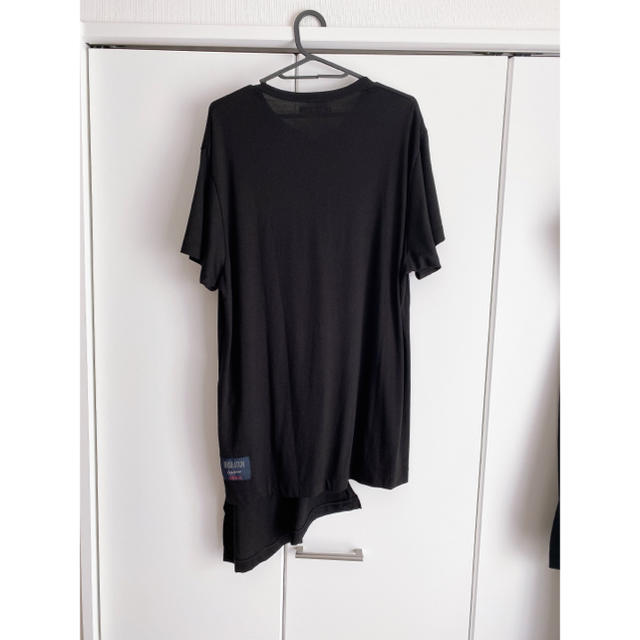 Yohji Yamamoto(ヨウジヤマモト)のYohji Yamamoto regulation アシンメトリーシャツ メンズのトップス(Tシャツ/カットソー(半袖/袖なし))の商品写真