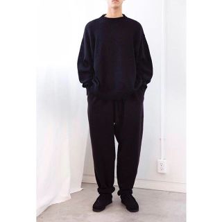 20AW COMOLI カシミア クルーネックニット size3