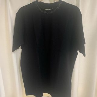 アクネ(ACNE)のアクネストゥディオス　Tシャツ　ブラック(Tシャツ/カットソー(半袖/袖なし))