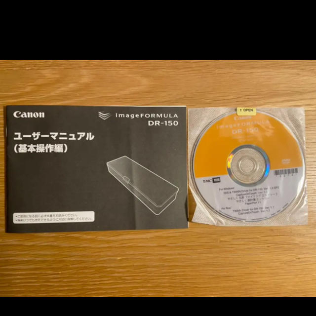 Canon(キヤノン)のCanon ドキュメントスキャナー　imageFORMULA DR-150 スマホ/家電/カメラのPC/タブレット(PC周辺機器)の商品写真