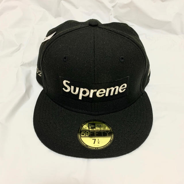 BlackサイズSupreme $1M Metallic Box Logo New Era