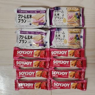 アサヒ(アサヒ)のクリーム玄米ブラン、SOYJOY(その他)