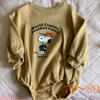 スヌーピー(SNOOPY)のSNOOPY ロンパース(ロンパース)