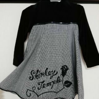 シャーリーテンプル(Shirley Temple)のシャーリーテンプル　110 　ワンピース　黒(ワンピース)