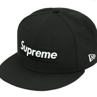 シュプリーム(Supreme)のnew era 7-1/2 black(キャップ)