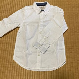 エイチアンドエム(H&M)の白シャツ　子供用110cm(ブラウス)