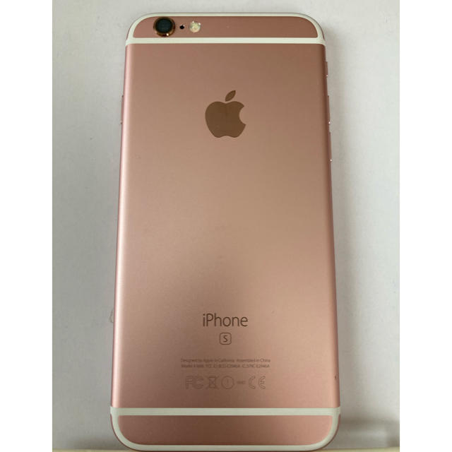 本体のみiPhone6s 64GB(ローズゴールド)