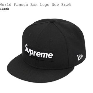 シュプリーム(Supreme)のSupreme World Famous Box Logo New Era (キャップ)