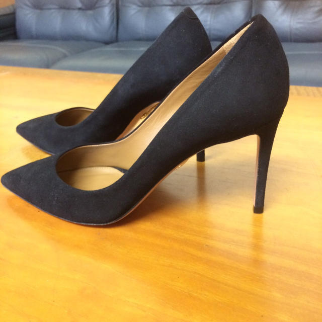 AQUAZZURA アクアズーラ 未使用 スウェードパンプス ブラック-