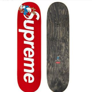 シュプリーム(Supreme)のSupreme Smurfs Skateboard スマーフ デッキ(スケートボード)