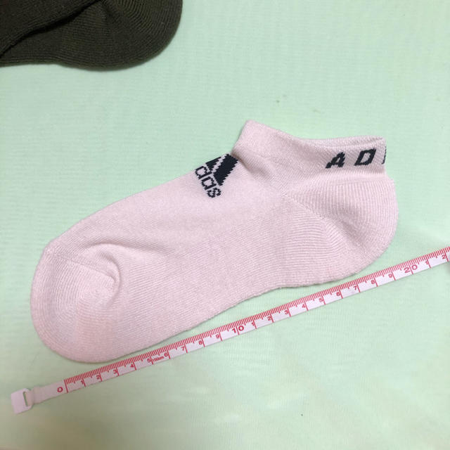 adidas(アディダス)の新品　アディダスソックス🧦　二足組　23〜25レディース  レディースのレッグウェア(ソックス)の商品写真