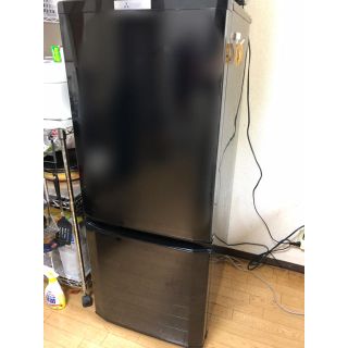 ミツビシデンキ(三菱電機)のMITSUBISHI MR-P15A-B 冷蔵庫　2017年製(冷蔵庫)