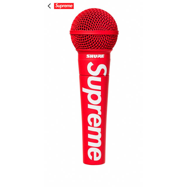 Supreme®/Shure SM58® Vocal Microphoneマイク