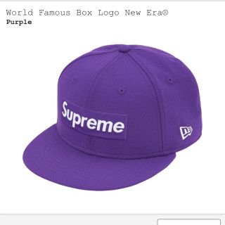 シュプリーム(Supreme)のSupreme World Famous Box Logo New Era(キャップ)