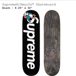 シュプリーム(Supreme)のSupreme®/Smurfs™ Skateboard black(スケートボード)