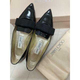 ジミーチュウ(JIMMY CHOO)のジミーチュウ　フラットシューズ　パンプス(ハイヒール/パンプス)