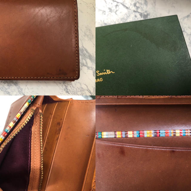 Paul Smith(ポールスミス)の【新品　未使用】定価28,600円 ポールスミス オールドレザー 長財布 メンズのファッション小物(長財布)の商品写真