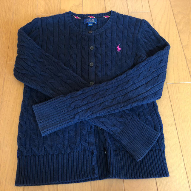 Ralph Lauren(ラルフローレン)のラルフローレン　女子用カーディガン キッズ/ベビー/マタニティのキッズ服女の子用(90cm~)(カーディガン)の商品写真