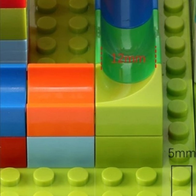 165個　マーブルレース　迷路 ビー玉転がし パズル ブロック　レゴ互換 キッズ/ベビー/マタニティのおもちゃ(知育玩具)の商品写真