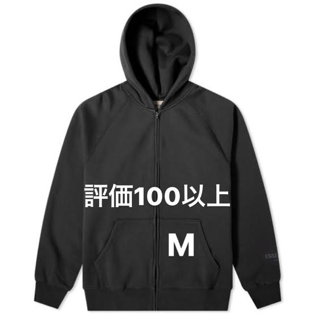 essentials フルジップフーディ　パーカー　最新作　M 新品　fog