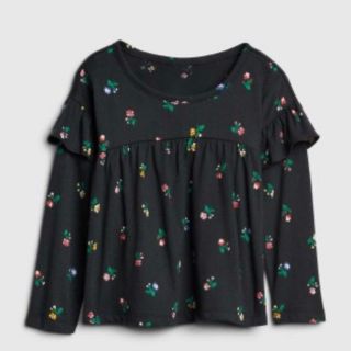 ベビーギャップ(babyGAP)のタグ付き未使用品　baby gap ラッフルトップス サイズ95(Tシャツ/カットソー)