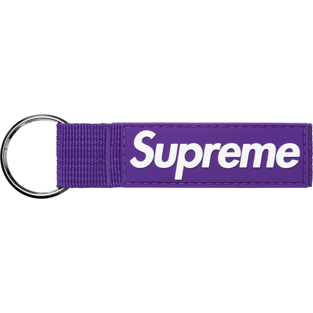 【 Purple 】 Supreme Webbing Keychain