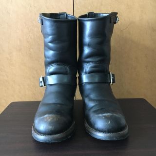 レッドウィング(REDWING)のレッドウィング エンジニアブーツ　pt 91 茶芯(ブーツ)