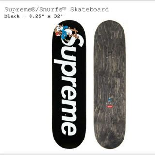 シュプリーム(Supreme)のSupreme Smurfs Skateboard スマーフ デッキ(スケートボード)