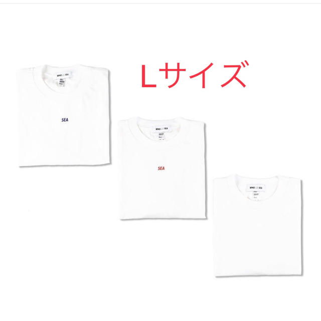 wind and sea  3PACK T-SHIRT