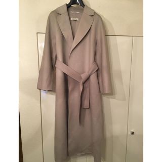 マックスマーラ(Max Mara)のS Maxmara ミディアムグレー コート ESTURIA(ロングコート)