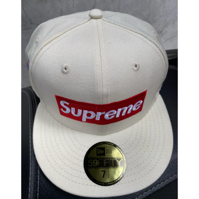 SUPREME NewEra Box Logo Cap White 白