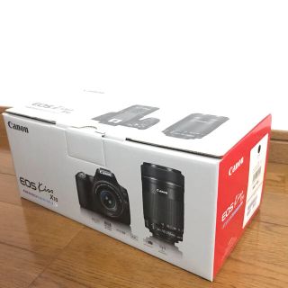 キヤノン(Canon)の新品未開封 Canon EOS Kiss X10 ダブルズームキット ブラック(デジタル一眼)