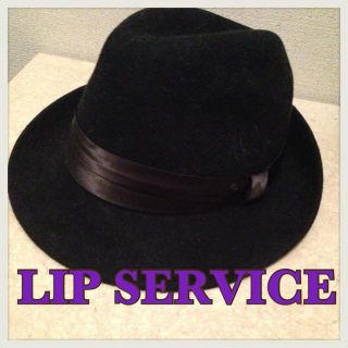 リップサービス(LIP SERVICE)のリップ♡中折れ帽(ハット)