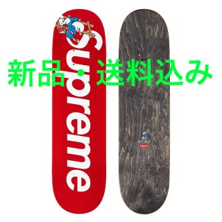 シュプリーム(Supreme)のSupreme Smurfs Skateboard red 赤(スケートボード)