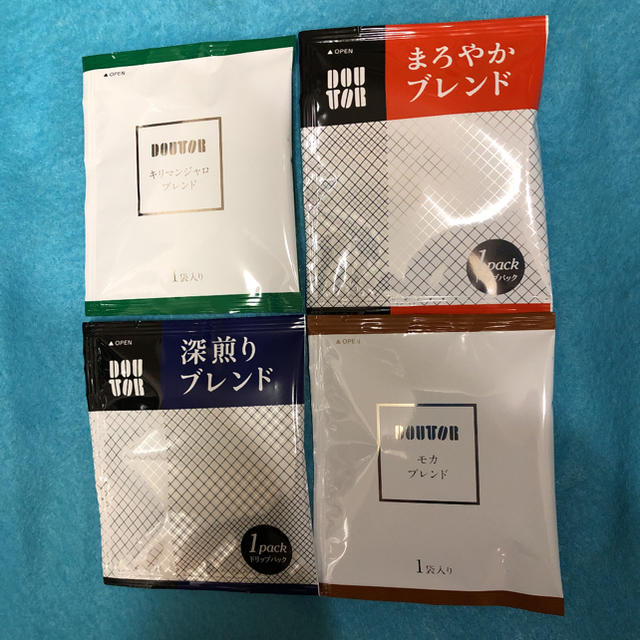 ドリップコーヒー 「ドトールコーヒー」☆4種類×6☆「24袋」 食品/飲料/酒の飲料(コーヒー)の商品写真