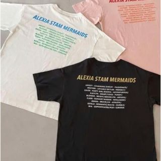 アリシアスタン(ALEXIA STAM)のアリシアスタン Tシャツ ２色セット Mermaids Tee　新品未使用(Tシャツ(半袖/袖なし))