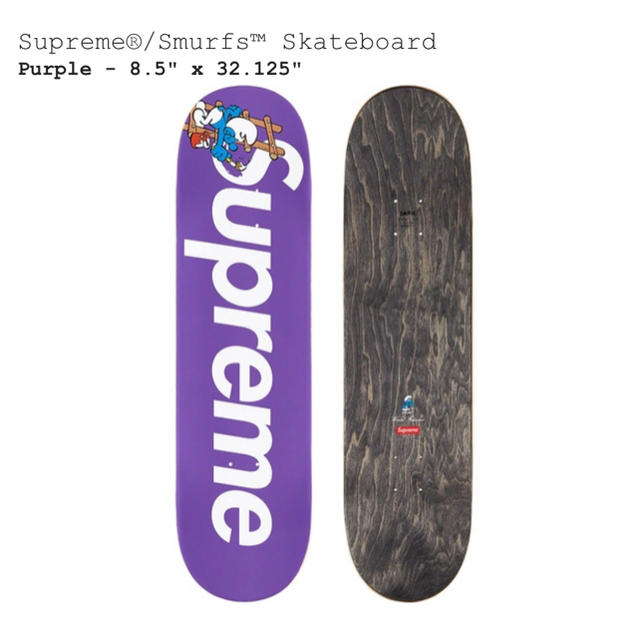 Supreme®/Smurfs™ Skateboard