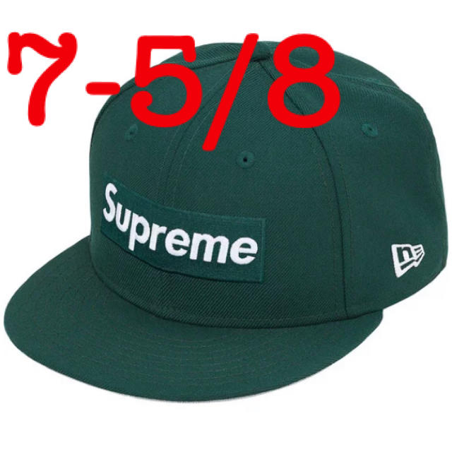 【限定販売】 Famous World - Supreme Box Green Era®Dark New Logo キャップ