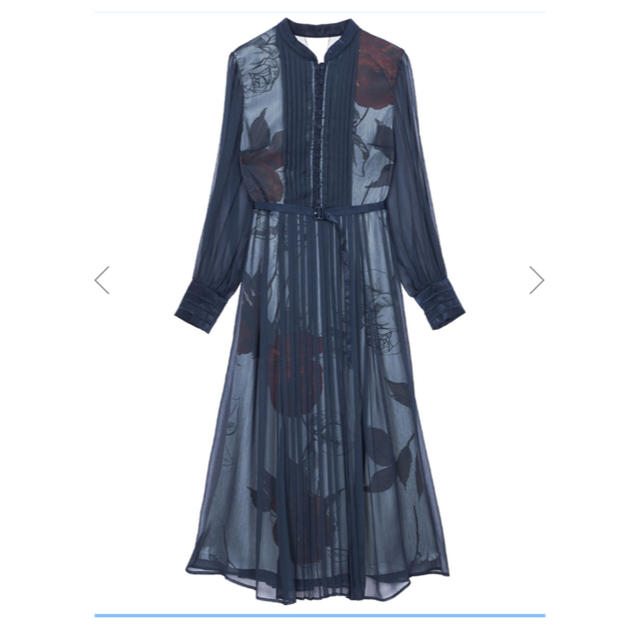 Ameri VINTAGE(アメリヴィンテージ)のameri ELLA VEIL DRESS レディースのワンピース(ロングワンピース/マキシワンピース)の商品写真