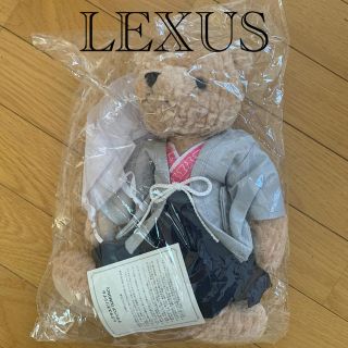 トヨタ(トヨタ)のlexus レクサス　テディベア　ぬいぐるみ　着物(ノベルティグッズ)