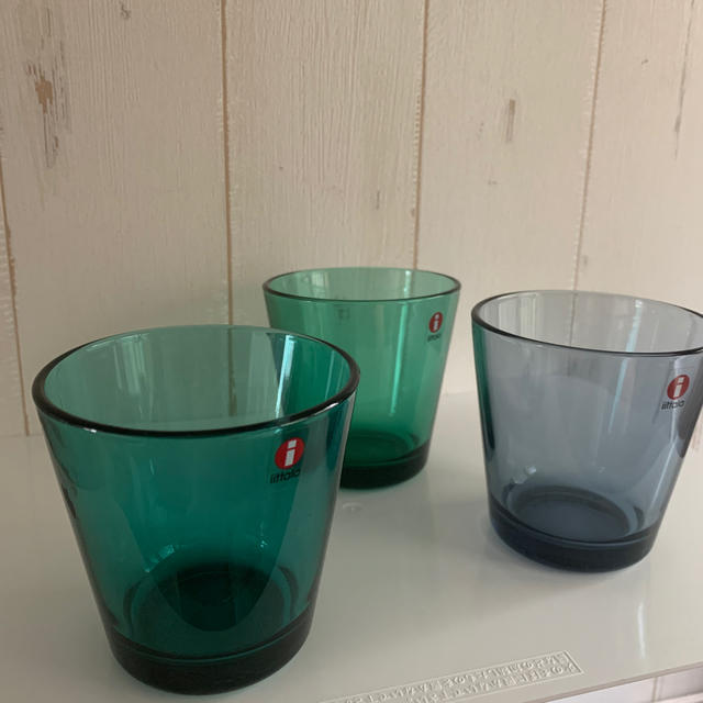 iittala(イッタラ)のイッタラ　カルティオ　グラス　3点❣️ インテリア/住まい/日用品のキッチン/食器(グラス/カップ)の商品写真