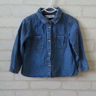 ザラキッズ(ZARA KIDS)のZARAbaby   デニムシャツ(ブラウス)