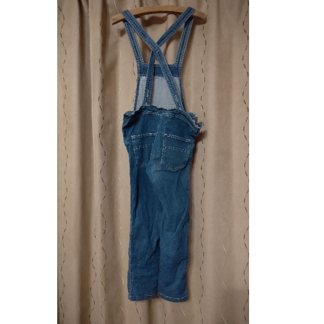 *140*  denim オーバーオール キッズ/ベビー/マタニティのキッズ服女の子用(90cm~)(パンツ/スパッツ)の商品写真