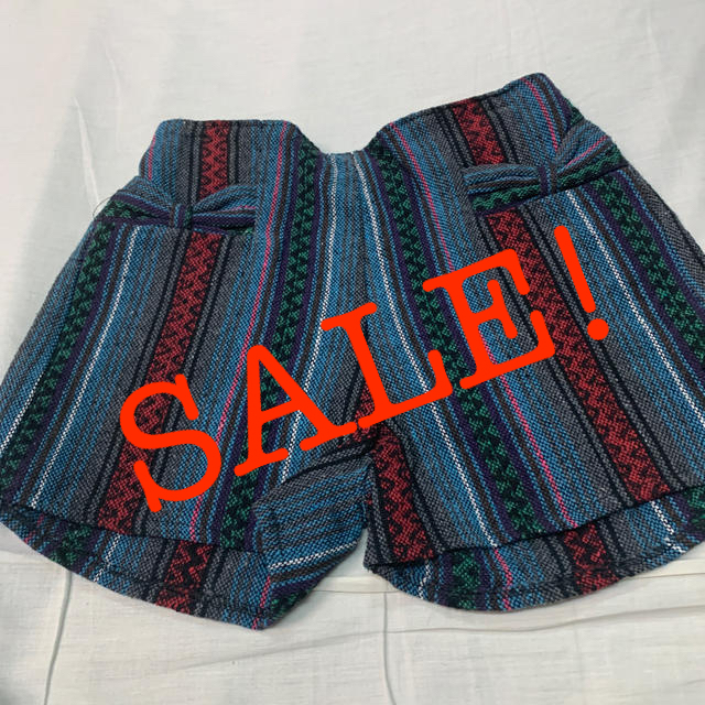 SALE！ショートパンツ(青) レディースのパンツ(ショートパンツ)の商品写真