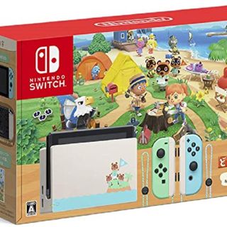 ニンテンドースイッチ(Nintendo Switch)の【新品店舗印あり】Nintendo Switch あつまれどうぶつの森セット(家庭用ゲーム機本体)