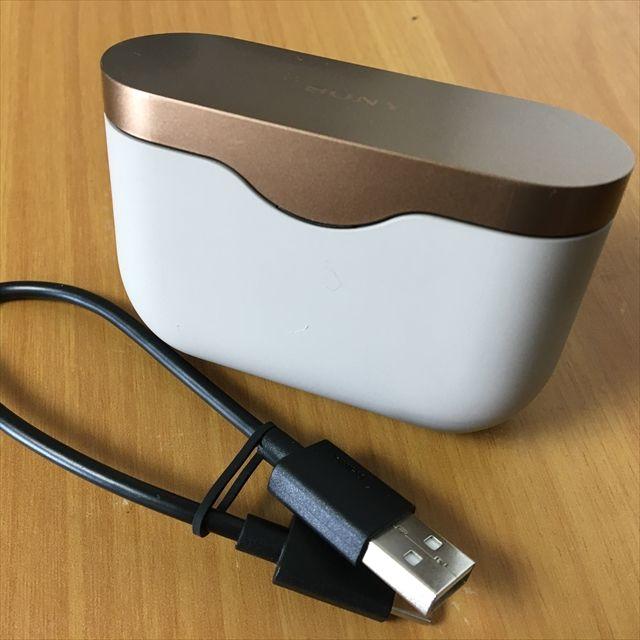 SONY - ソニー純正 WF-1000XM3 プラチナシルバー 充電ケースのみ (2