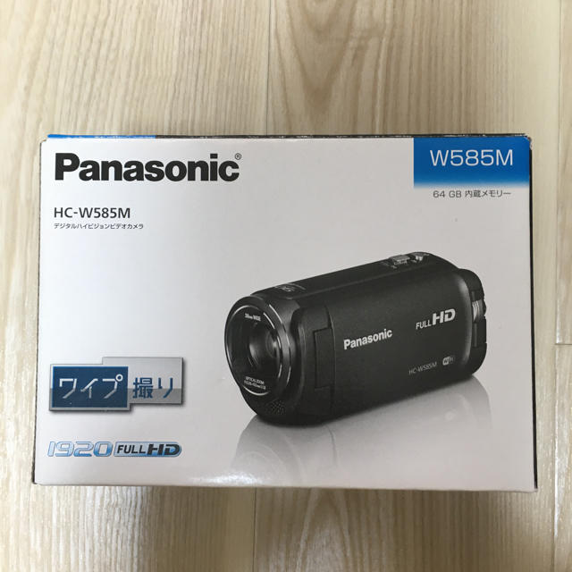 Panasonic W585M デジタルハイビジョンビデオカメラ
